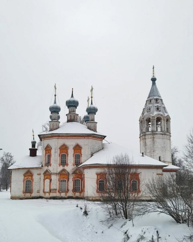 🌟 Церковь Благовещения Пресвятой Богородицы в Устюжне