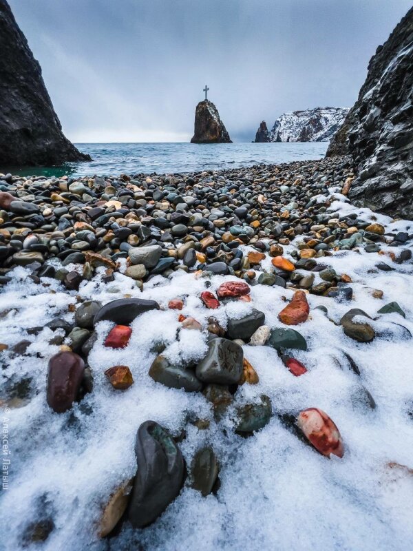 🐠 Яшмовый пляж, микрорайон Фиолент